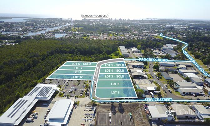 INDUSTRIAL LAND AVAILABLE FOR D&C LEASE REQUIREMENTS IN CENTRAL MAROOCHYDORE - #1