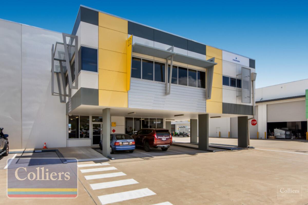 High Clearance Warehouse with Professional Office & Parking - #1