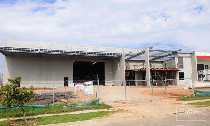 FREESTANDING CORNER POSITION WITH DUAL DRIVEWAYS - #1