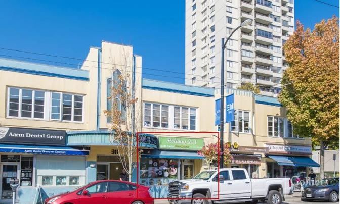 Price Reduced: 1,020 SF Strata Unit along Denman Street - #1