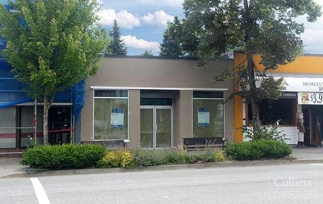 LEASED - Excellent Trendy Space to Lease on Main Street - #1