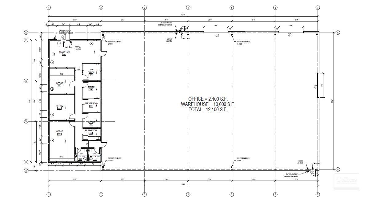 Crane Served Office Warehouse - #7