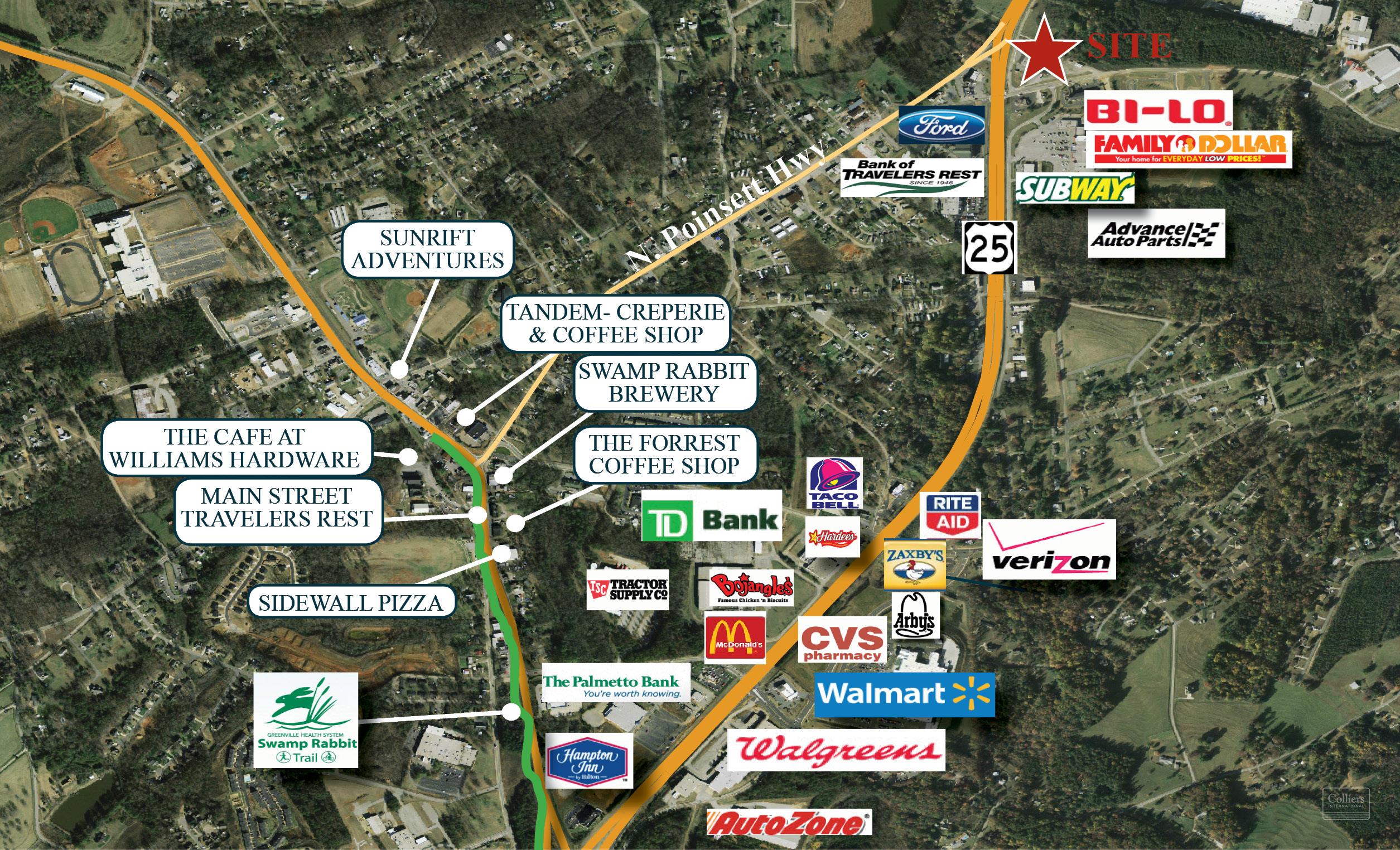 Restaurant/Retail Sites in Travelers Rest - #5