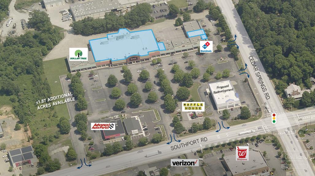 Retail and Big Box Space for Lease at Cedar Springs Crossing - #2