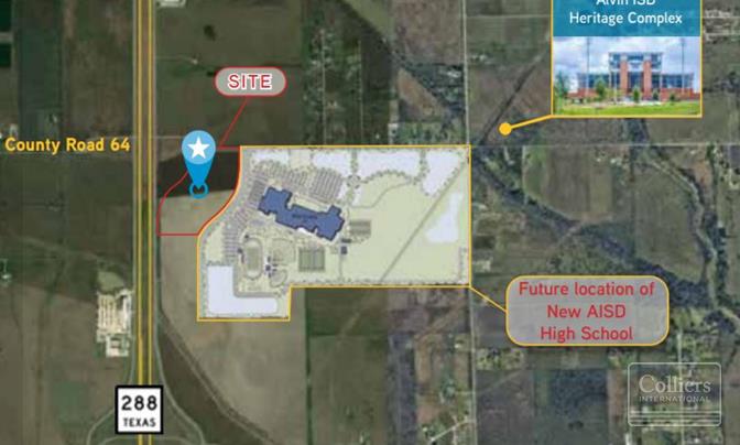 For Sale | ±34.57 Acres on Highway 288 - #1