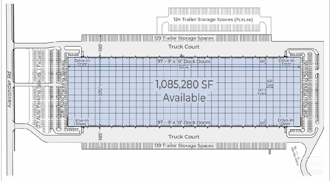 MARINA COMMERCE CENTER -1,085,280 SF Available - #3