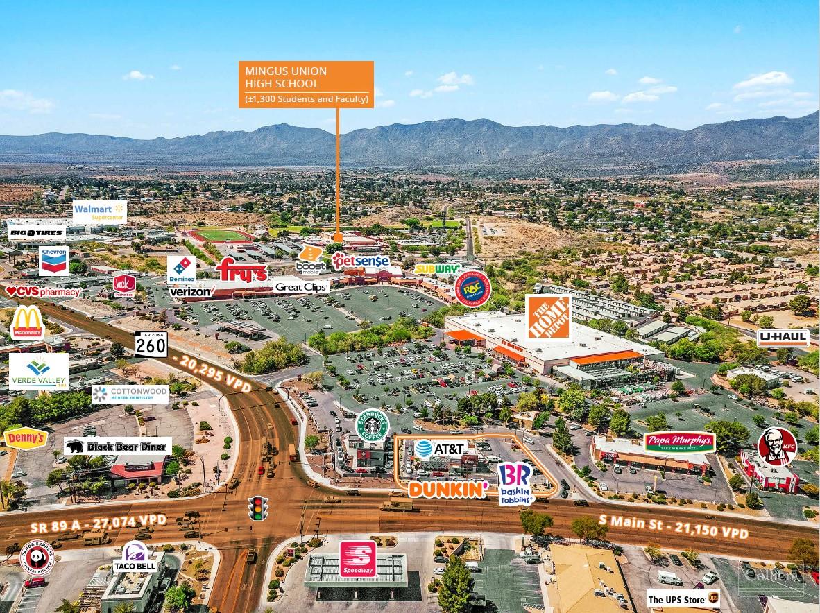 Dunkin' Donuts and AT&T - Cottonwood, AZ - #2