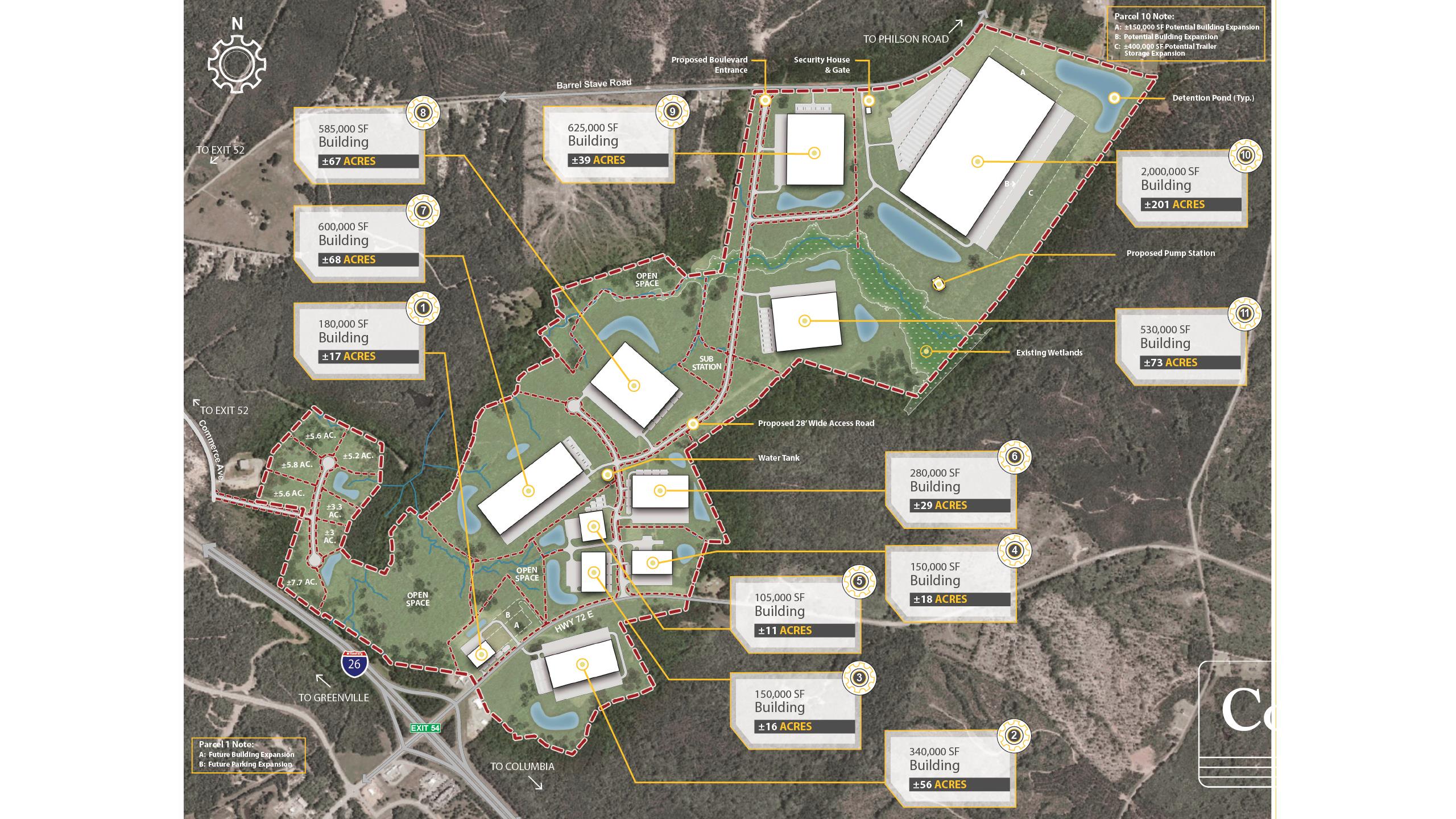 Clinton - Adair Site For Sale or Build to Suit - #3