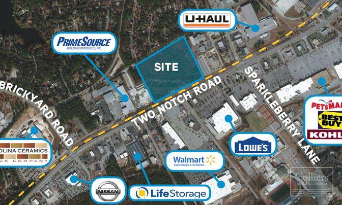 18 Acres of Heavy Industrial Land on Two Notch Corridor - #1