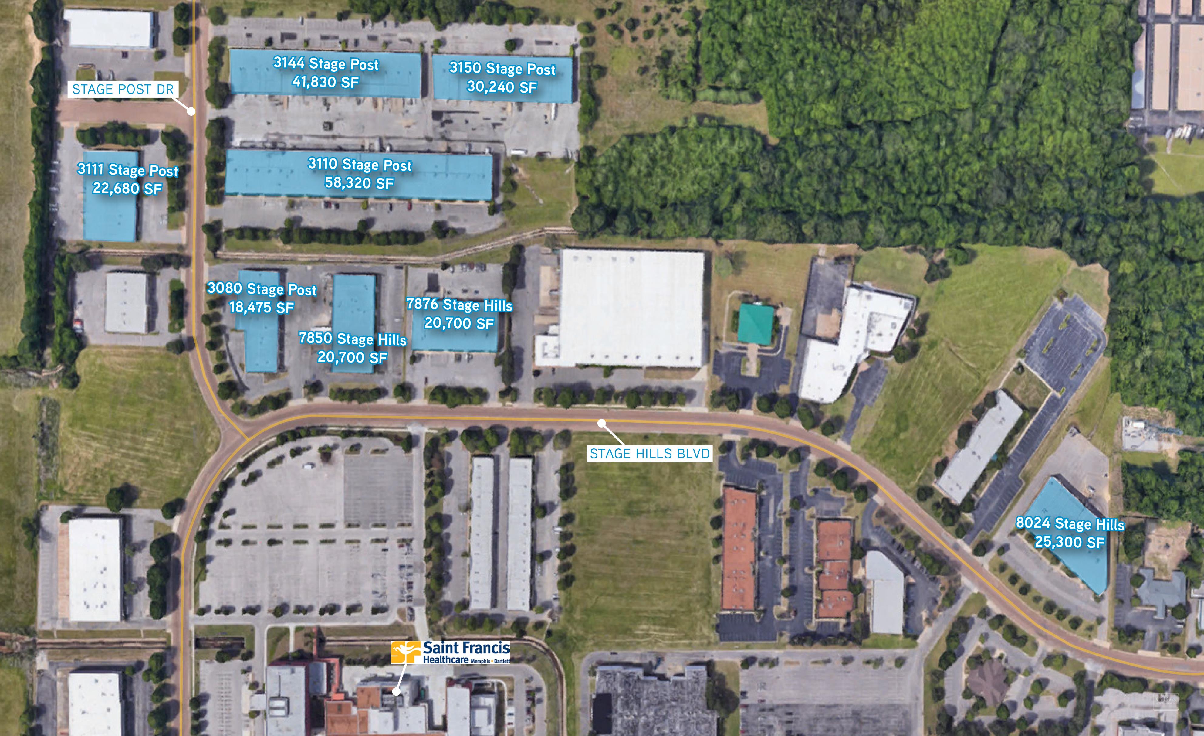 Stage Industrial Park - 7876 Stage Hills Boulevard - #3