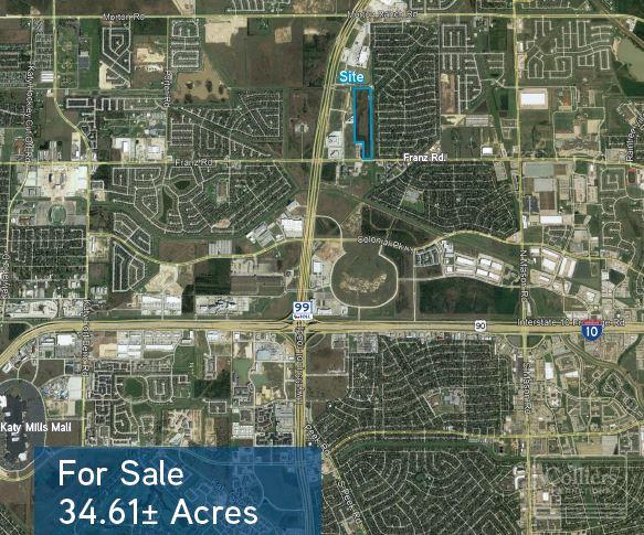 For Sale | 34.61 Acres Available in West Houston - #1